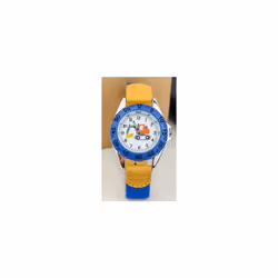 Boys Girls Quartz Watch Kids Childrens Fabric Strap Student Wristwatch - Dial pattern 3