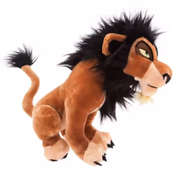 SDFV The Lion King Adult Scar Filled Plush Toy 34 cm Simba Doll