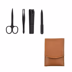 4pcs/Set Xiaomi Manicure Cutters Nail Clipper Set Household Stainless Steel Ear Spoon Nail Clippers Pedicure Nail Scissors To ...