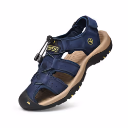 Mens Sandals Beach Shoe Non-Slip Hiking Casual Walking Hiking Shoes Sports Size - Blue, Tag Size 41=UK Size 7