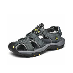 Mens Sandals Beach Shoe Non-Slip Hiking Casual Walking Hiking Shoes Sports Size - Grey, Tag Size 43=UK Size 9