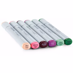 Copic Sketch Set "Floral Favorite 1", 6 pcs