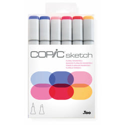 Copic Sketch Set "Floral Favorite 2", 6 pcs