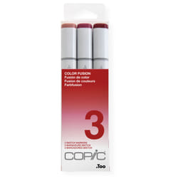 Copic Sketch Set "Color Fusion 3", 3 pcs