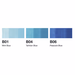 Copic Sketch Set "Color Fusion 6", 3 pcs