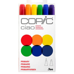 Copic Ciao 6 colors set Primary