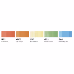 Copic Ciao "Rainbow Doodle Kit" 7 pcs