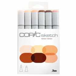 Copic Sketch Set "Portrait", 6 pcs
