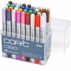 Copic Ciao Set E, 36 pcs