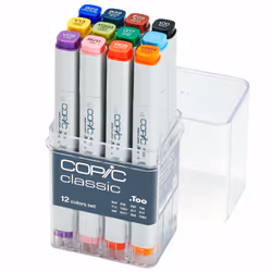 Copic Classic Basic-Set, 12 pcs