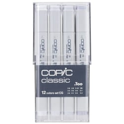 Copic Classic set Cool Gray (CG), 12 pcs