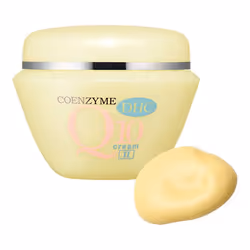 DHC Q10 cream 220g, Day cream, Women, Face, Firming, Moisturizing, Plumping, Shine, 20 ml, Pot