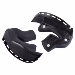 Shoei Type C Cheek Pads Black For Neotec Helmets - 39mm