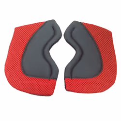Shoei Centre Pad Side Section Red / Grey For X-Spirit 3 Helmets - S9