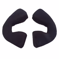 Shoei Cheek Pads Black For JO Helmets - 39mm