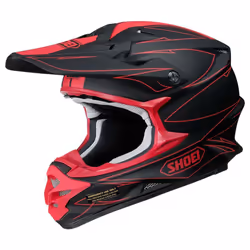 Shoei VFX-W Hectic TC-1 Matt Black / Red - S