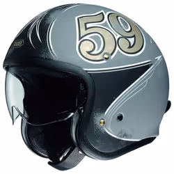 Shoei J.O Gratte-Ciel TC-10 Black / Grey - S, Grey