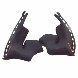 Shoei Cheek Pads Black For RYD Helmets - 31mm