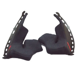 Shoei Cheek Pads Black For RYD Helmets - 31mm