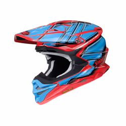 Shoei VFX-WR Glaive TC1 Motocross & ATV Helmet Red - S