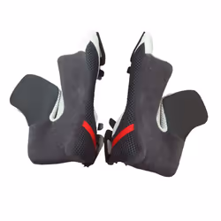 Shoei Cheek Pads Grey For VFX-WR Helmets - 39mm
