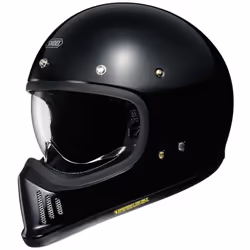 Shoei Ex-Zero Black - XS, Black