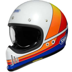 Shoei Ex-Zero Equation TC2 White / Orange / Blue - S, White
