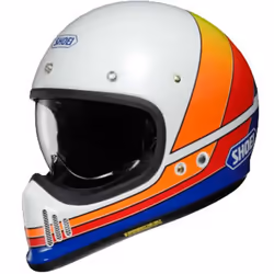 Shoei Ex-Zero Equation TC2 White / Orange / Blue - L, White