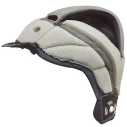 Shoei Type N Standard Centre Pad White For GT Air 2 Helmets - S