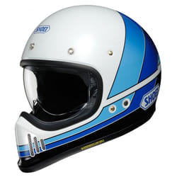 Shoei Ex Zero Equation TC-11 White / Blue - XL