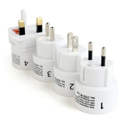 EnerGenie TPA-03 power plug adapter Universal White