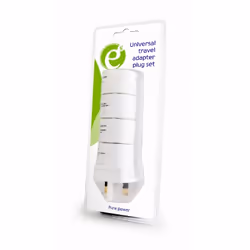 EnerGenie TPA-03 power plug adapter Universal White