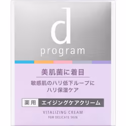 Shiseido International D Program Vitalizing Cream 45g (quasi Drug) Creams Apply A Small Amount To The Entire Face, Layering A ...