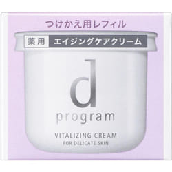 Shiseido International D Program Vitalizing Cream (refill) 45g (quasi-drug) Creams Apply A Small Amount To The Entire Face, Layering A Small Amount Ov