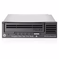 HPE StoreEver LTO-6 Ultrium 6250, Storage drive, Tape Cartridge, Serial Attached SCSI (SAS), 2.5:1, LTO, 5.25" Half-height