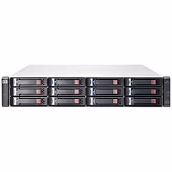 HPE MSA 1040, Serial Attached SCSI (SAS), 26 kg, Rack (2U), Black, Stainless steel