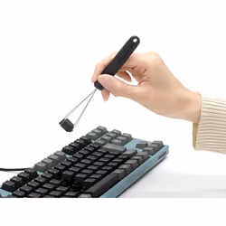 FILCO Keyboard Key Top Puller Keycap Remover KeyPuller Professional Keyboard Maintenance Tool Black