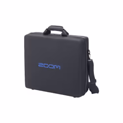 Zoom CBL-20, Shoulder bag case, DJ mixer, Ethylene-vinyl acetate (EVA) foam, Black, Blue, Zoom, Monochromatic