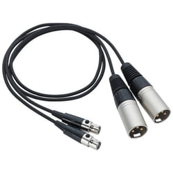 Zoom TXF-8 audio cable XLR Black