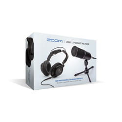 Zoom ZDM-1 microphone Black Podcast microphone