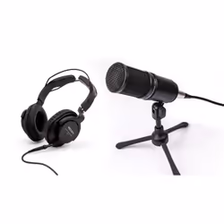 Zoom ZDM-1 microphone Black Podcast microphone