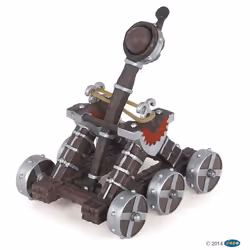 Papo 39345 Red catapult THE MEDIEVAL ERA Figurine, multicolour
