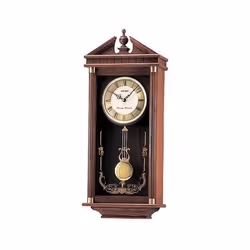 Seiko QXH107B Westminster/Whittington Dual Chime Wall Clock with Pendulam
