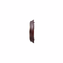 Seiko Round Dark Wooden Westminster Chime Battery Wall Clock QXH202B