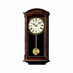Seiko QXH030B Westminster/Whittington Dual Chime Wall Clock with Pendulam