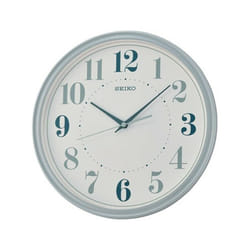 Seiko Decorator Wall Clock Matt Grey QXA740N