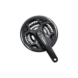 Shimano Altus FC-M311 Altus Square Taper Chainset With Chainguard - 48/38/28T - 175 MM, Black