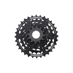 Shimano Alivio CS-HG200 7 Speed Cassette - 12-32T, Black