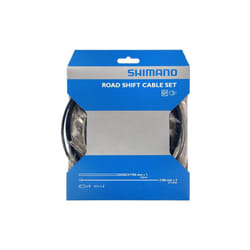 Shimano Spares: Road gear cable set with steel inner wire, black