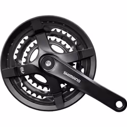 SHIMANO Unisex Adults Kurbelgarnitur-2092832620 Crankset  Black  175mm